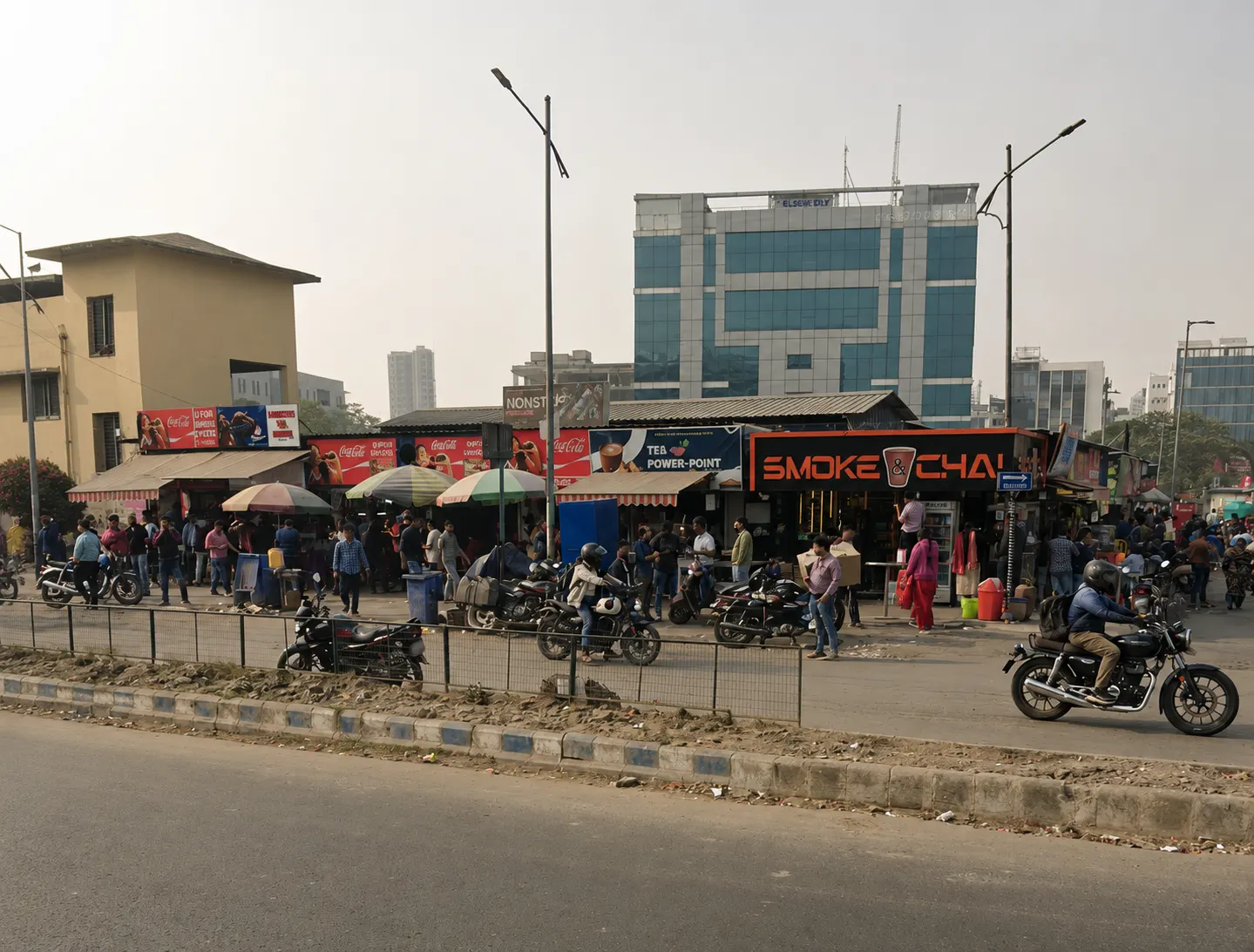 Market development, New Town
